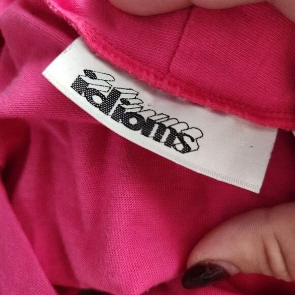 Vintage Idioms Medium Summer Pink Cropped Top Shirt - Picture 4 of 5